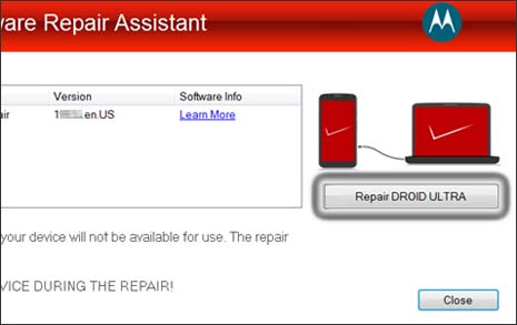 verizon software upgrade assistant motorola